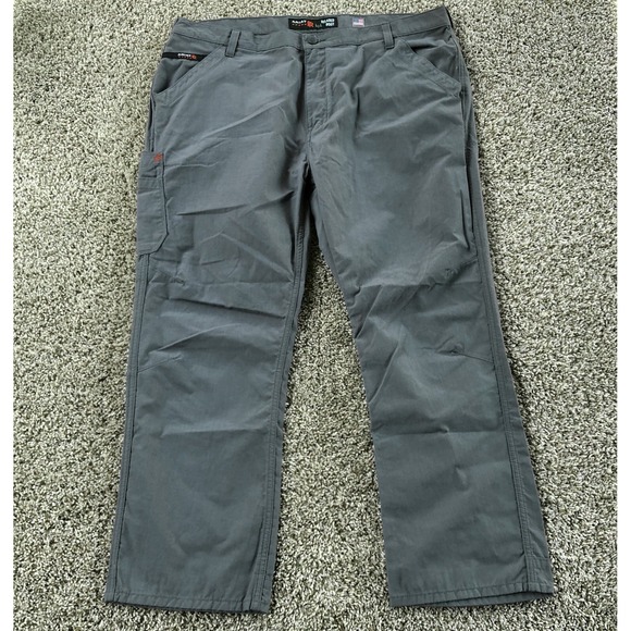 Ariat Other - Ariat FR M4 Relaxed Boot Work Pants Mens 42x30 Gray Ripstop Flame Resistant EUC
